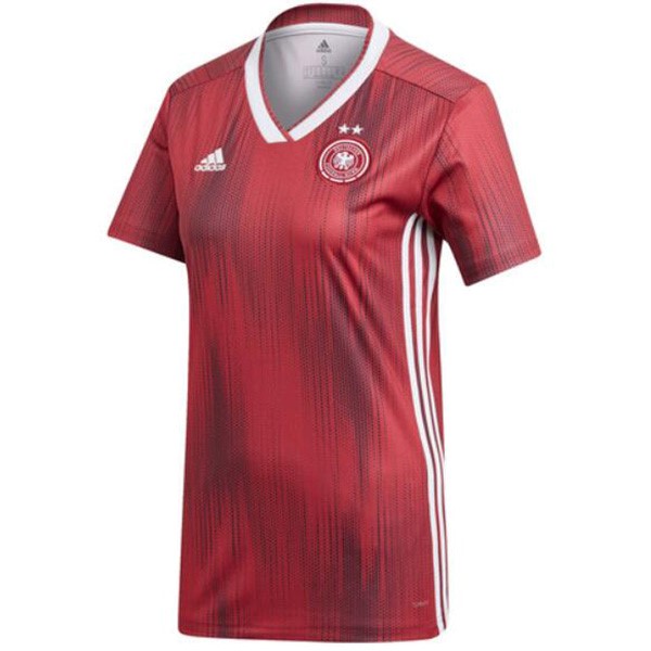 Camiseta Alemania Segunda Mujer 2019 Rojo